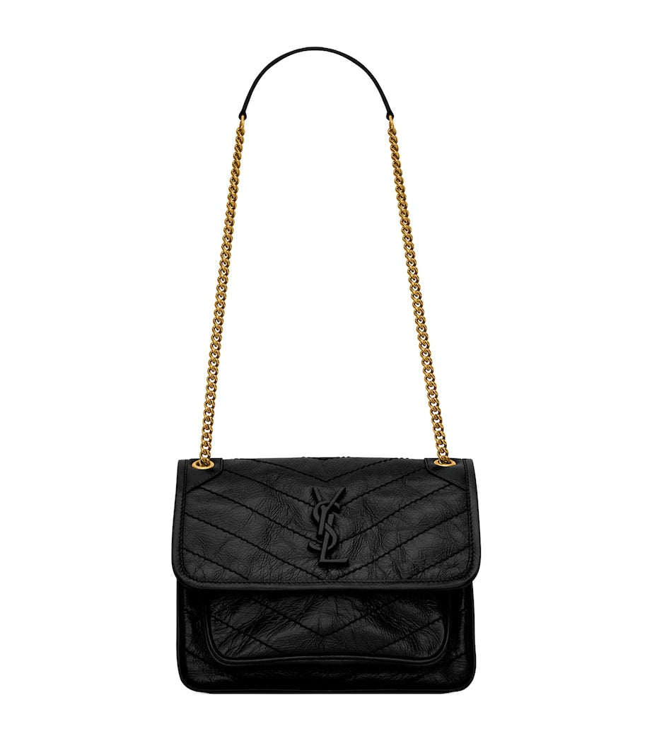 Saint Laurent Black Baby Niki Shoulder Bag