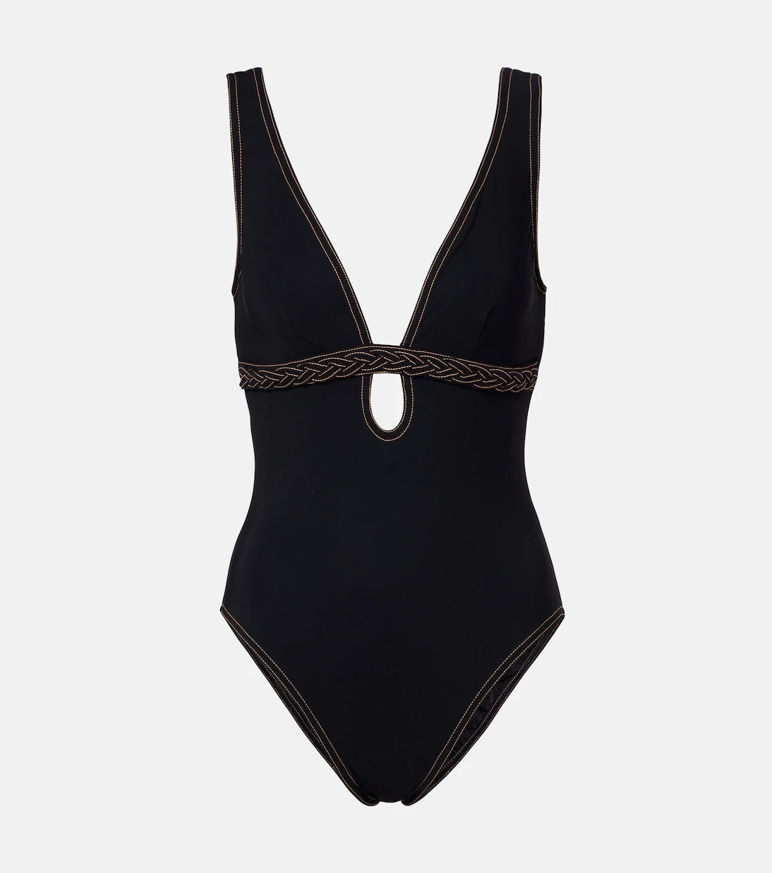 Karla Colletto - Quinn keyhole cutout swimsuit