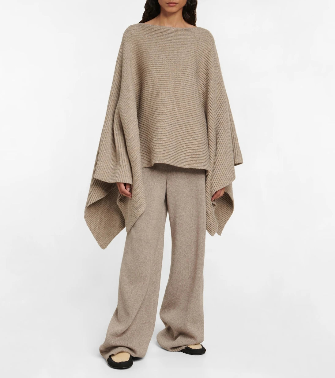 The Row - Fairy cashmere knit flats