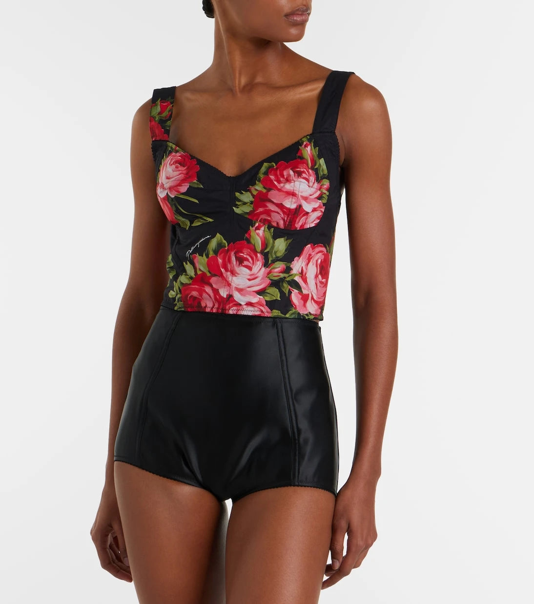 Dolce&Gabbana - Satin micro shorts
