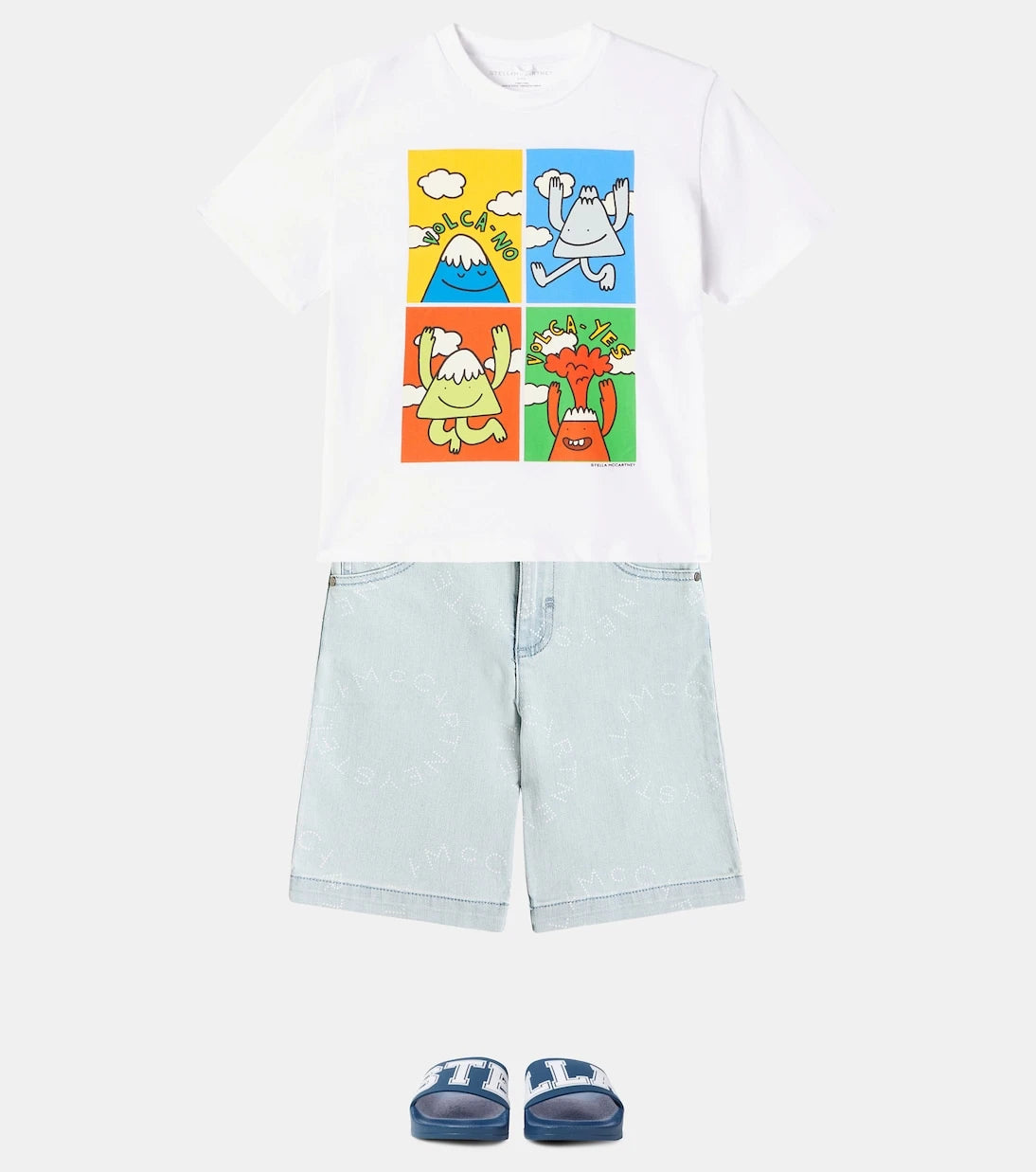 Stella McCartney Kids - Printed cotton T-shirt