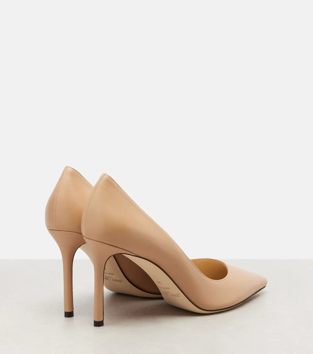 Jimmy Choo - Romy leather pumps