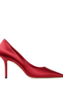 Jimmy Choo Love 85 Satin Pumps