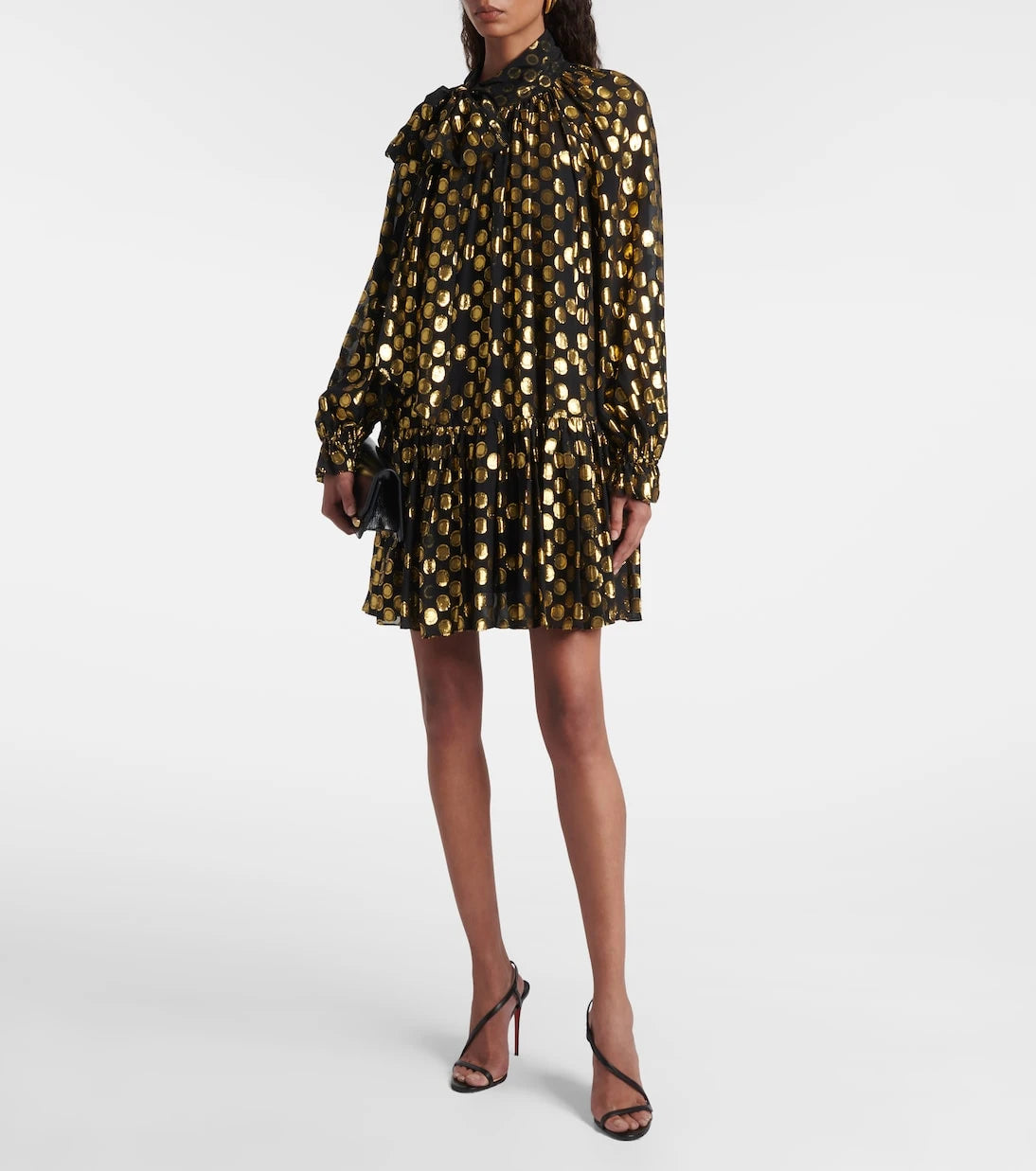 Ulla Johnson - Loretta silk-blend fil coupé minidress