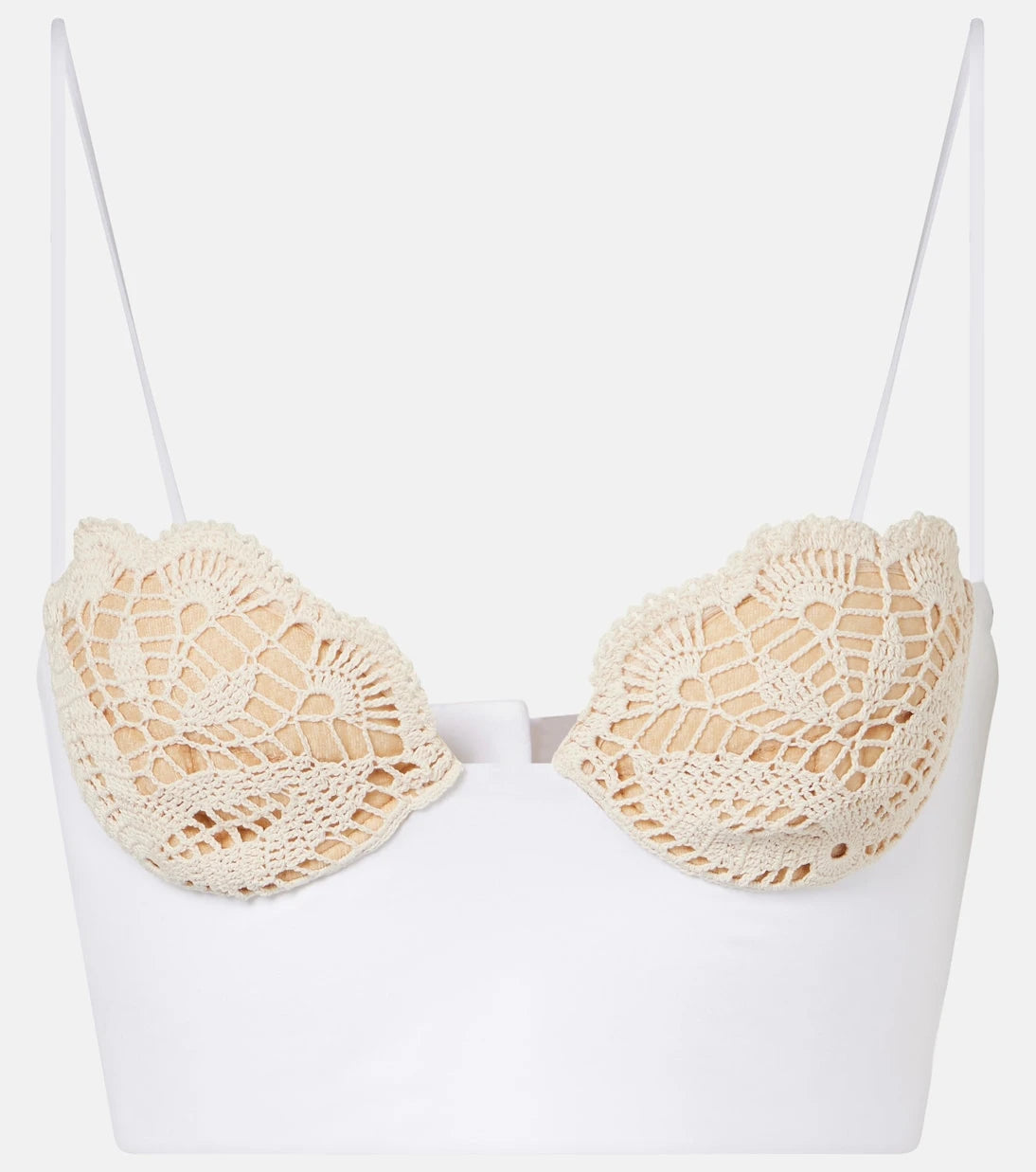 Magda Butrym - Crochet cotton bustier top