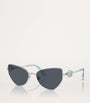 Swarovski Silver Metal SK7003 Sunglasses