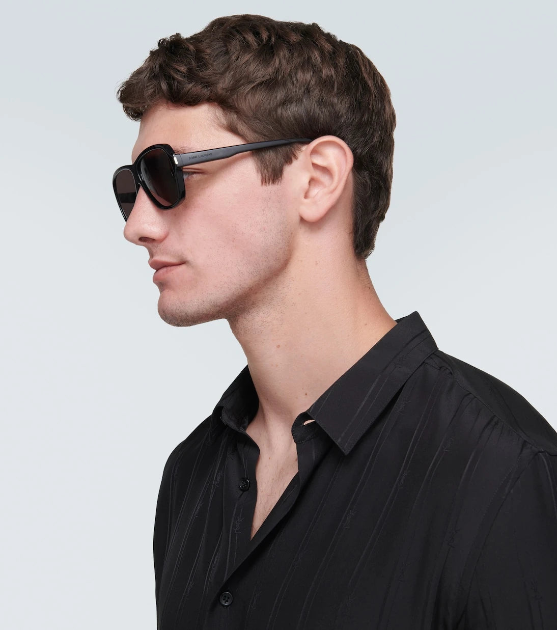 Saint Laurent - SL 609 Carolyn shield sunglasses