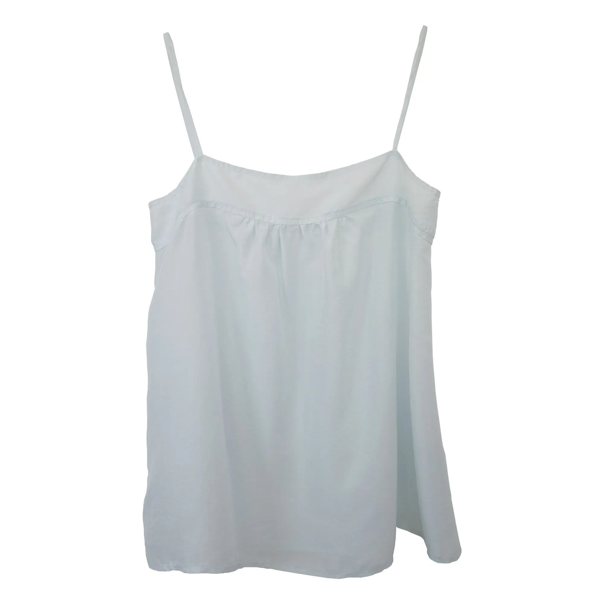 THEAVANT - Top La Fille Pongé de Soie | Light Blue