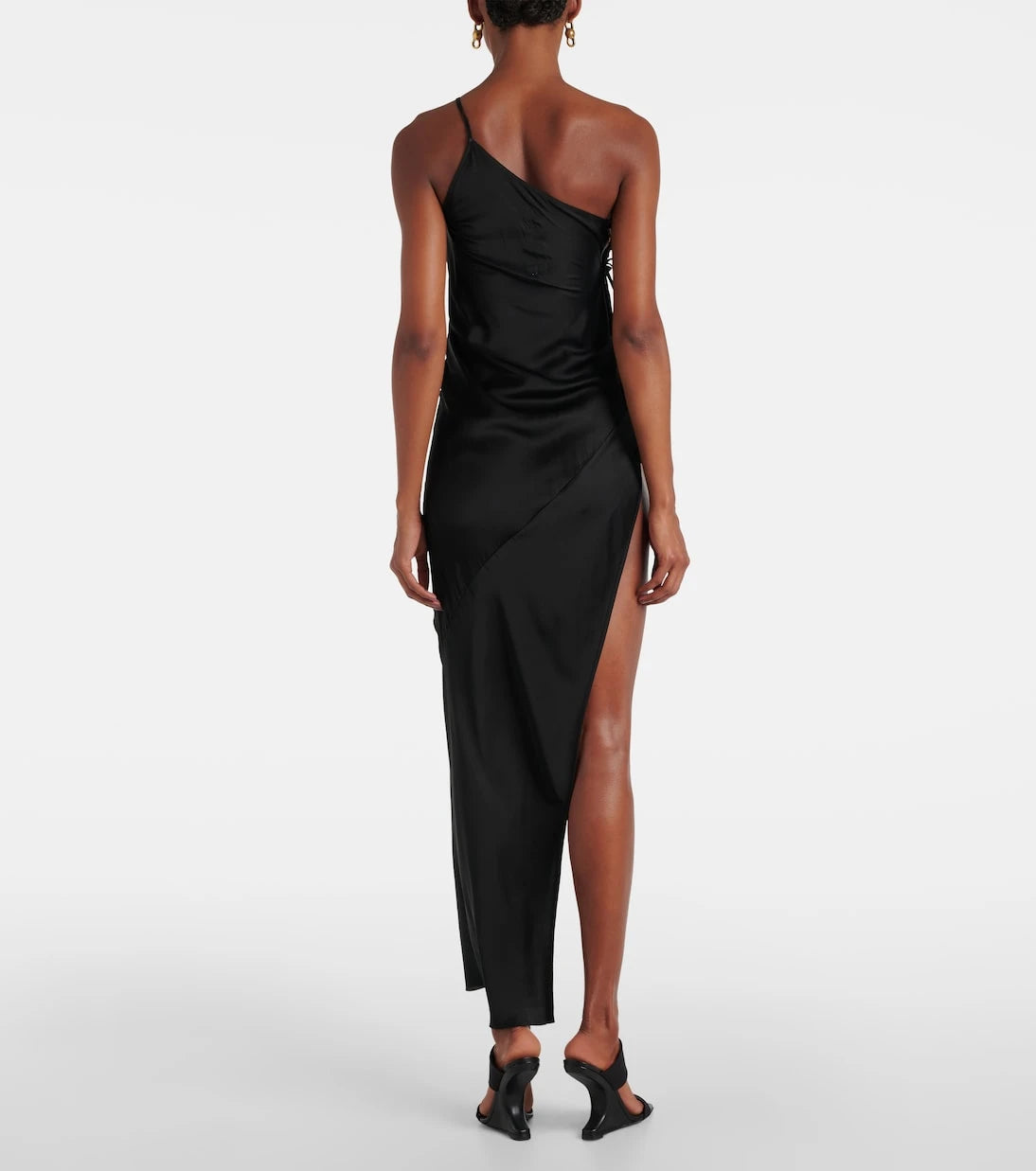 Rick Owens - Taco one-shoulder minidress