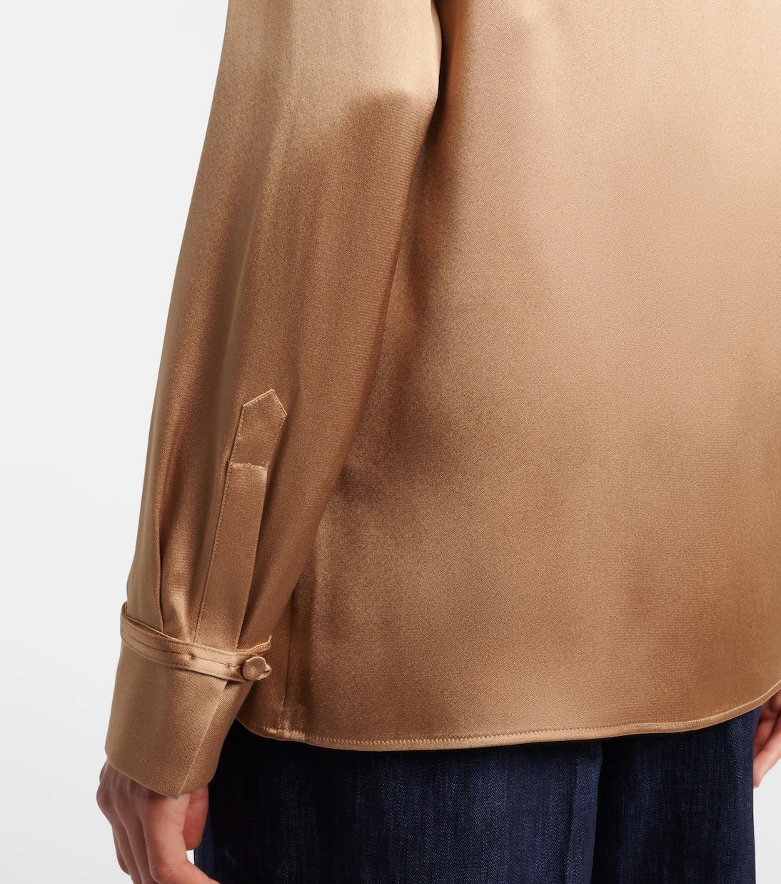 Gabriela Hearst - Cruz silk satin shirt