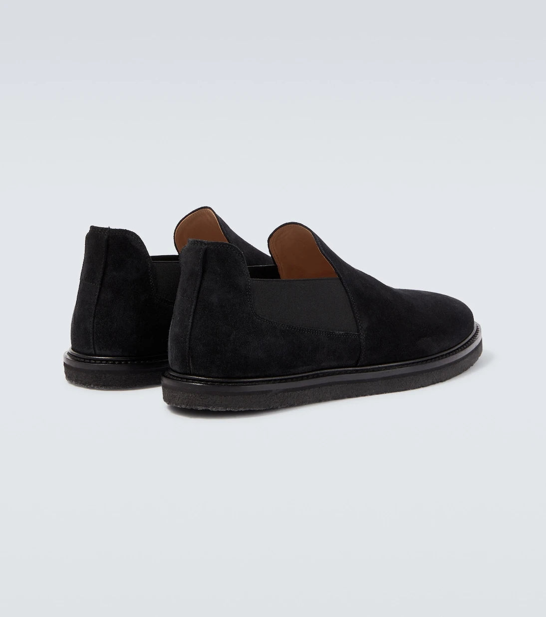 The Row - Parker suede slip-on shoes