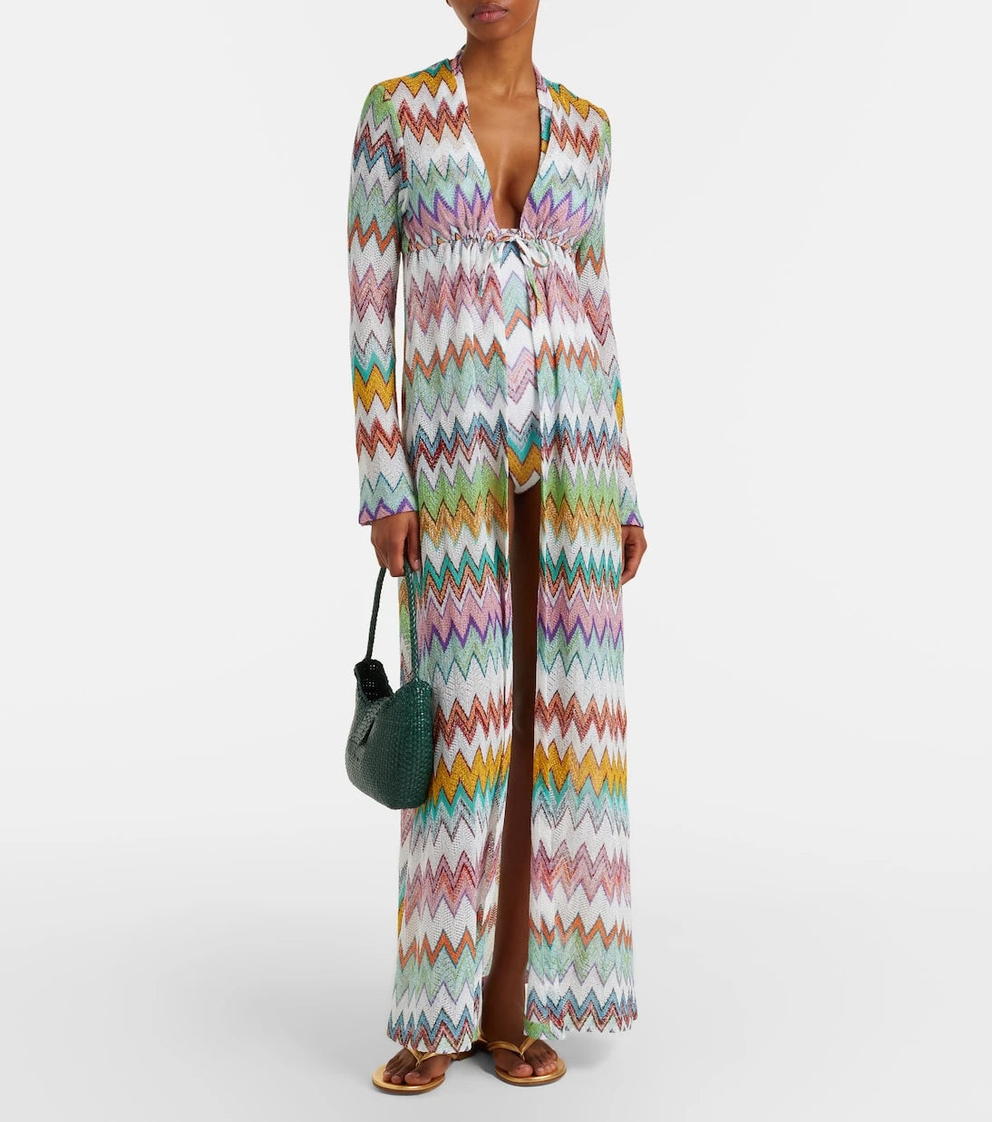 Missoni - غطاء شاطئ لاميه متعرج