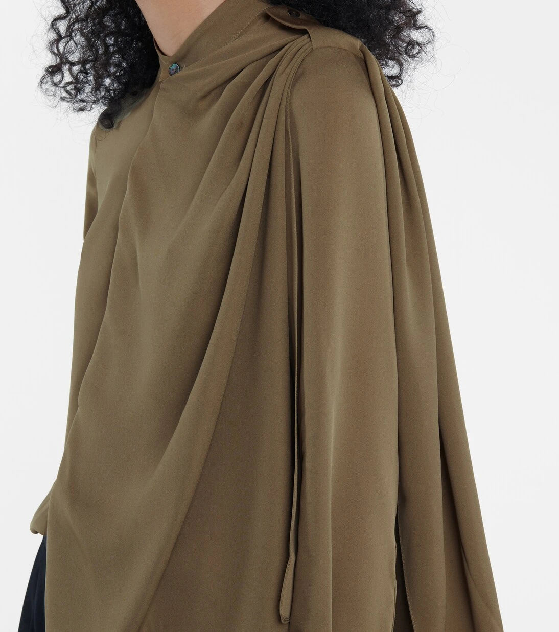 Roland Mouret - Hallow silk blouse