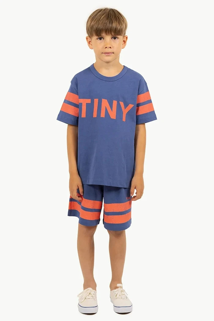 Tinycottons STRIPES LOGO SHORT Çocuk Pamuklu Kısa Şort