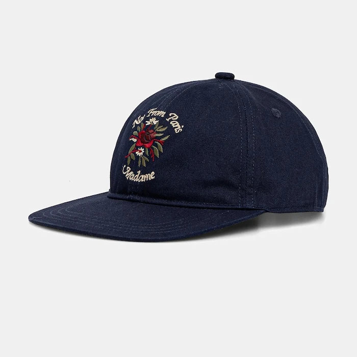 Drôle de Monsieur Casquette Slogan Rose Pamuklu Vizörlü Şapka