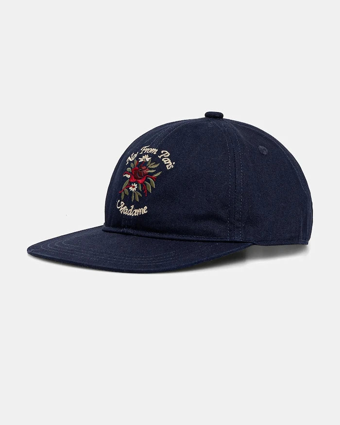 Drôle de Monsieur Casquette Slogan Rose Pamuklu Vizörlü Şapka