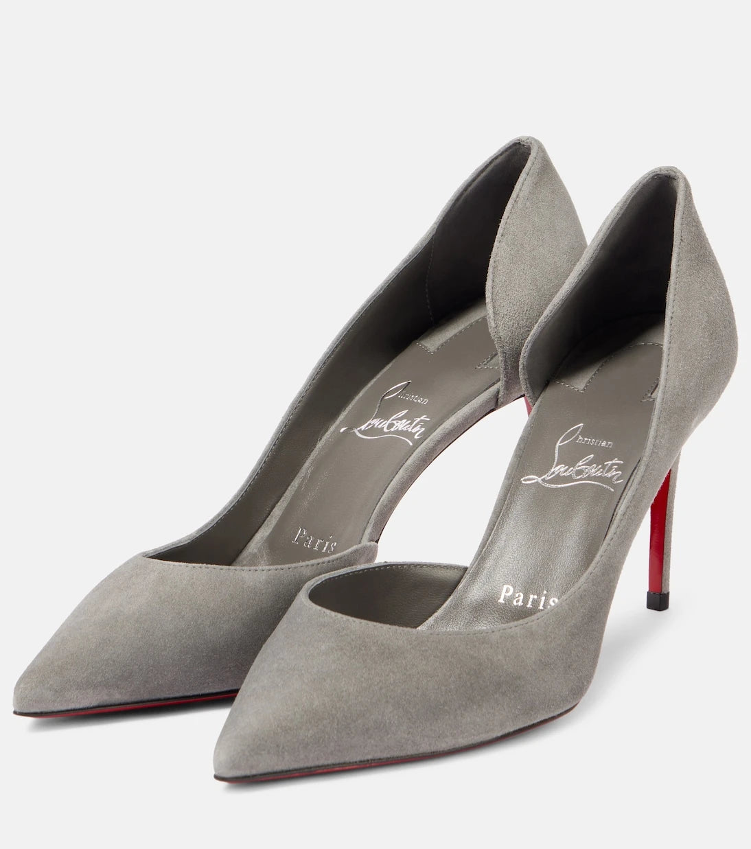 Christian Louboutin - Irizia 85 suede pumps