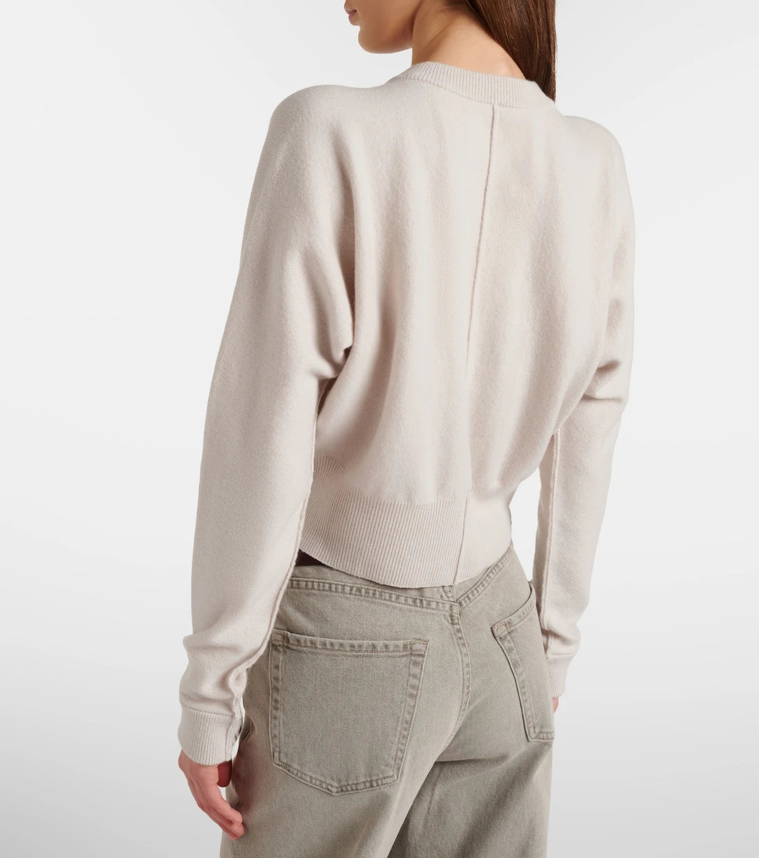 Extreme Cashmere - Blouson cashmere-blend cardigan