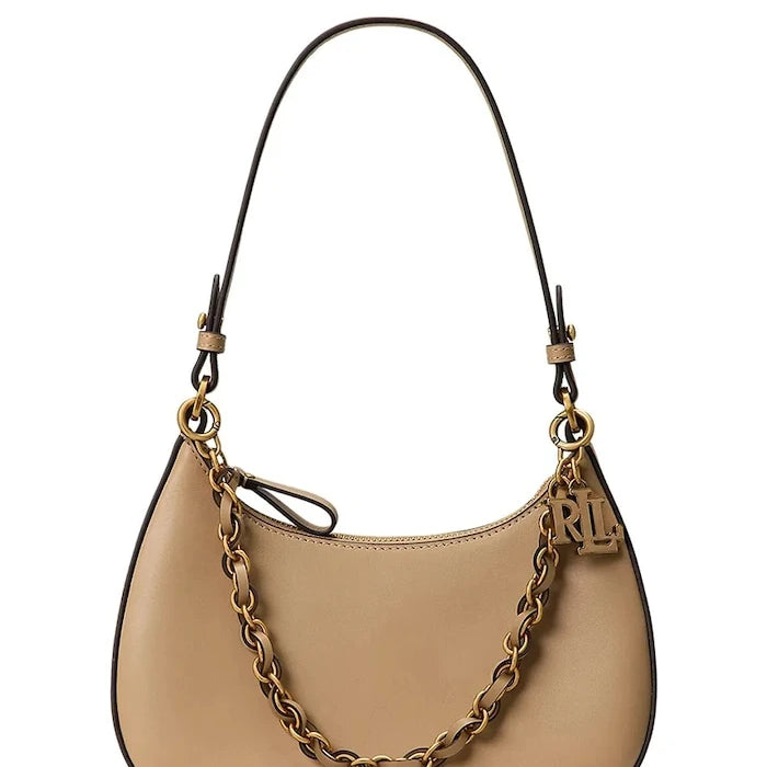 Lauren Ralph Lauren kadın deri hobo çanta