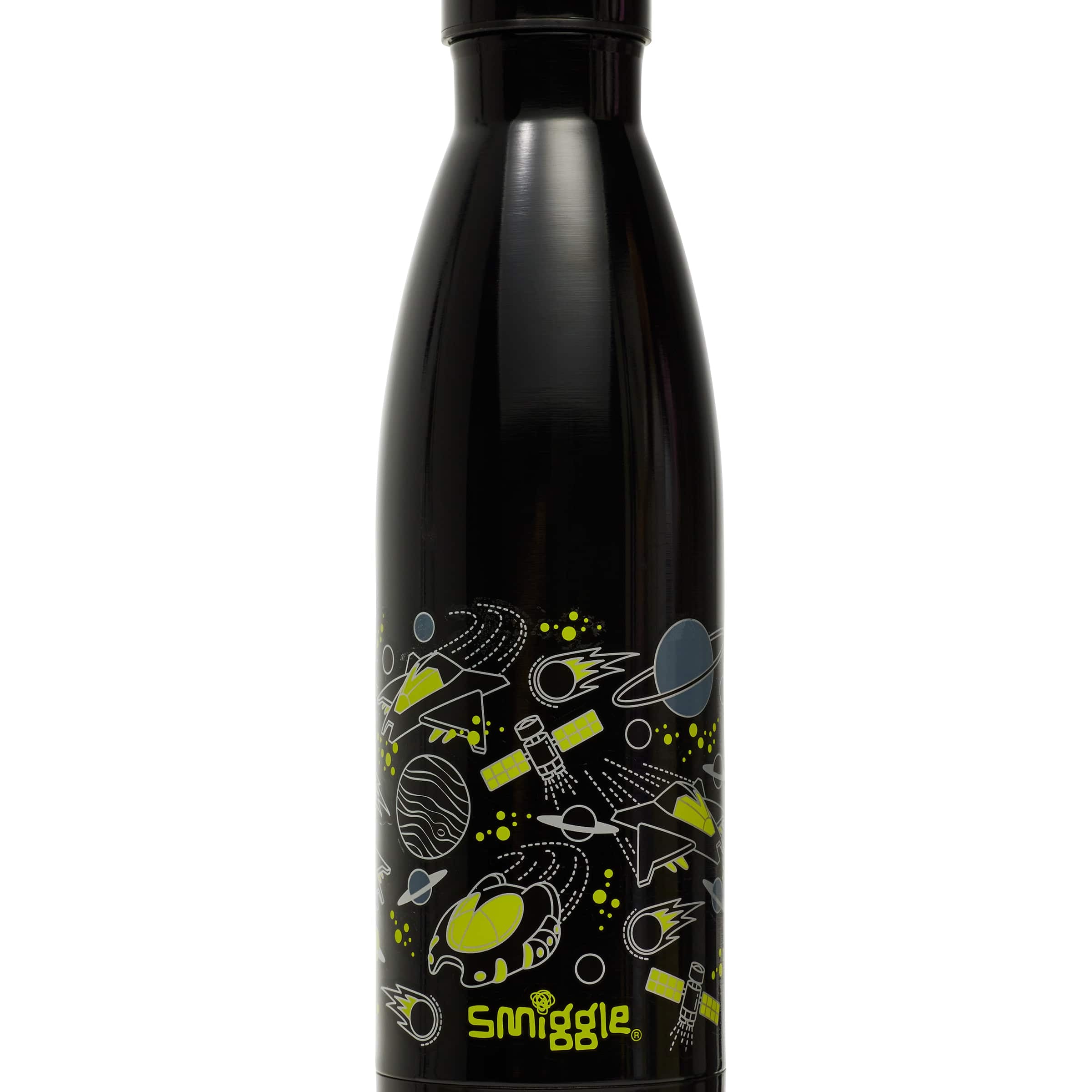 Smiggle - Fly High Steel Water Bottle with Lid 500ML