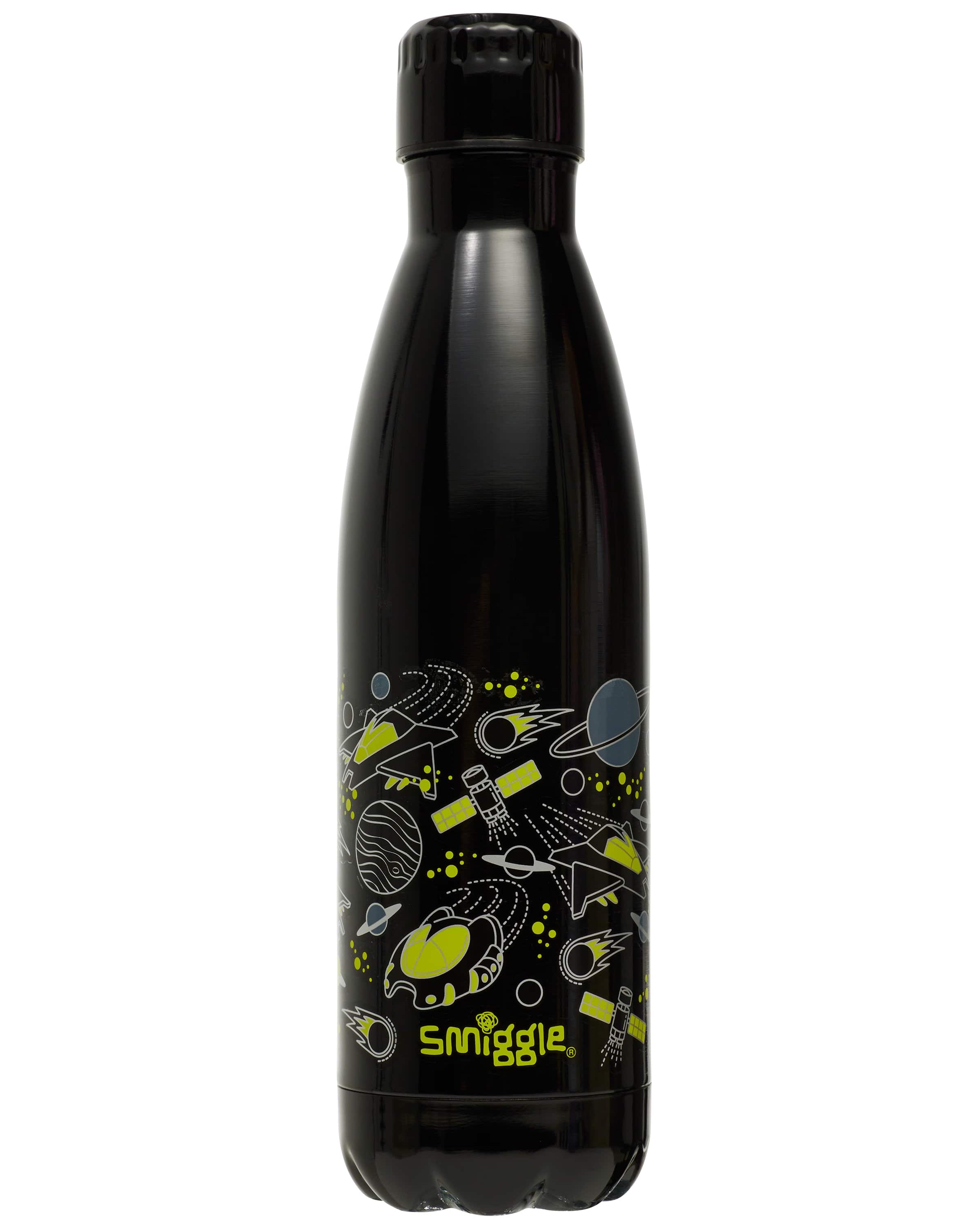 Smiggle - Fly High Steel Water Bottle with Lid 500ML