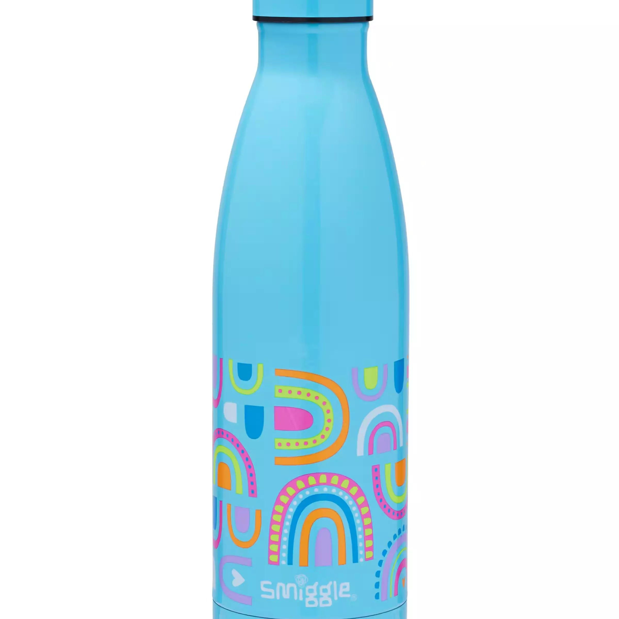 Smiggle - Fly High Steel Water Bottle with Lid 500ML