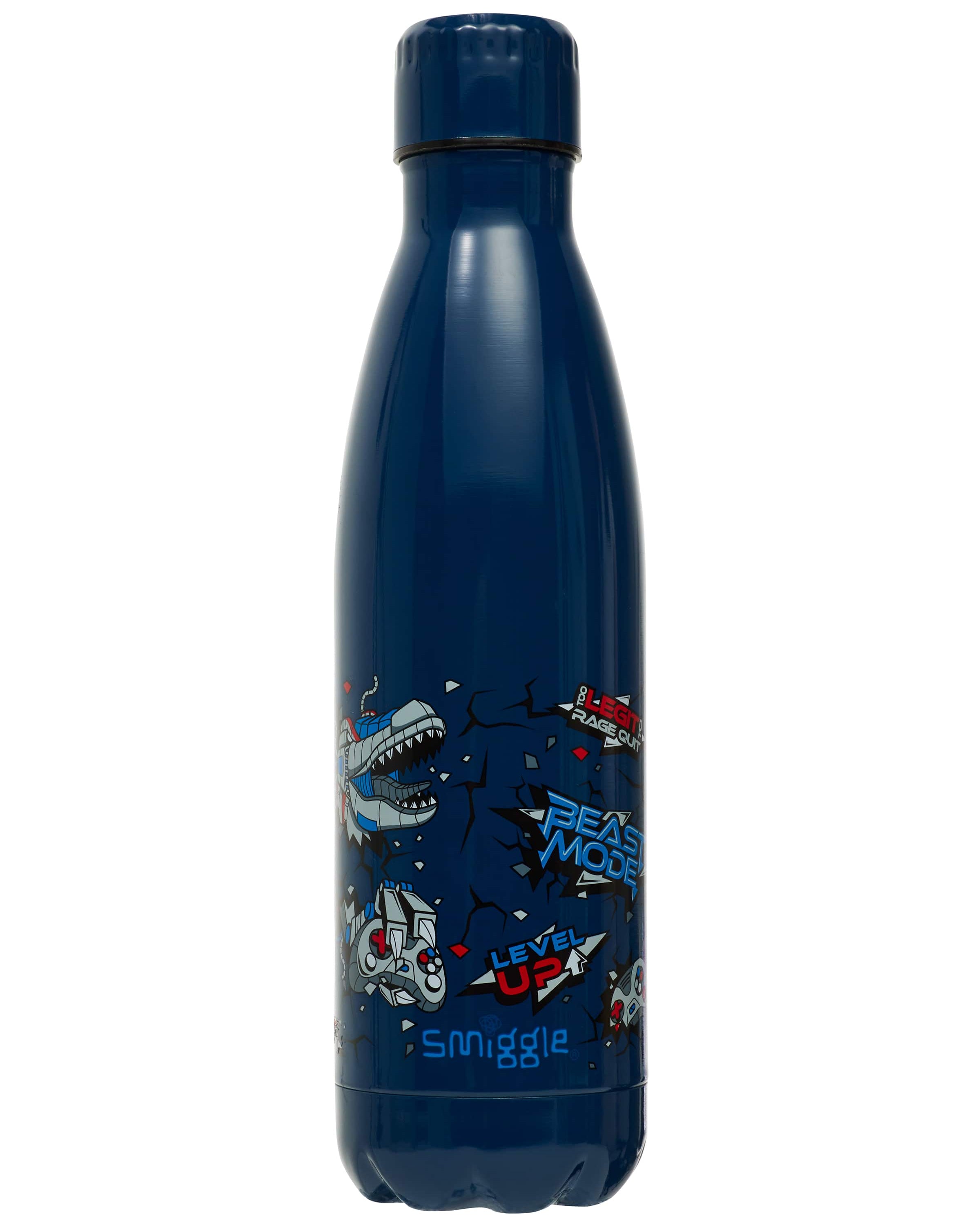 Smiggle - Fly High Steel Water Bottle with Lid 500ML