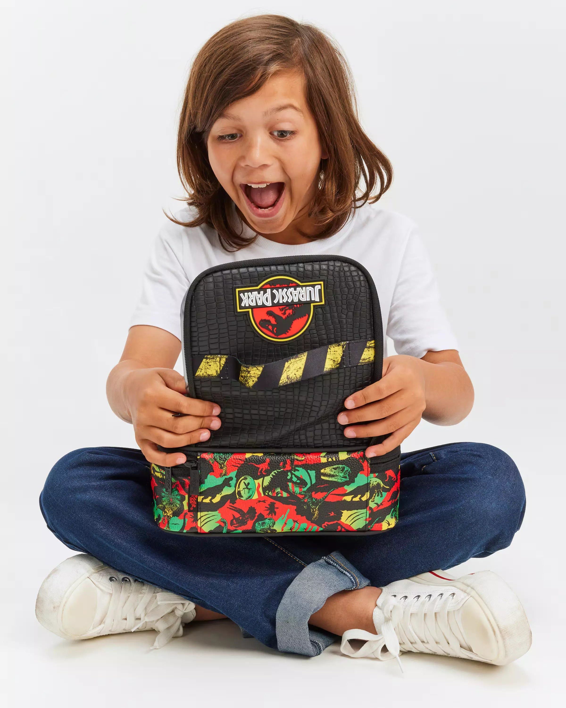 Smiggle - Jurassic Park Double Layer Lunch Bag