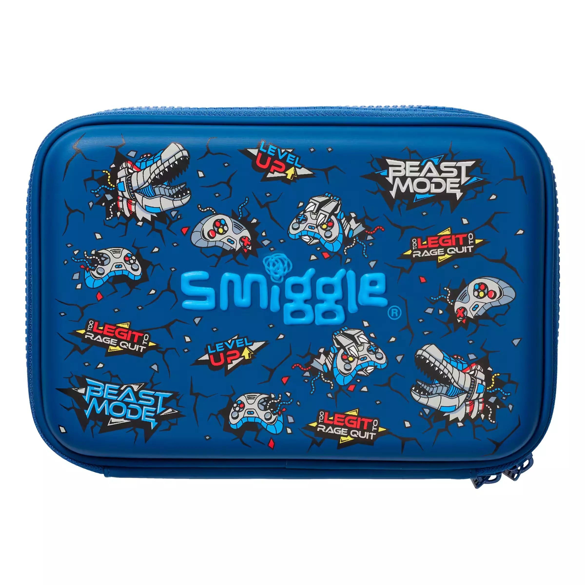 Smiggle - Fly High Two Compartment Hardtop Pencil Case