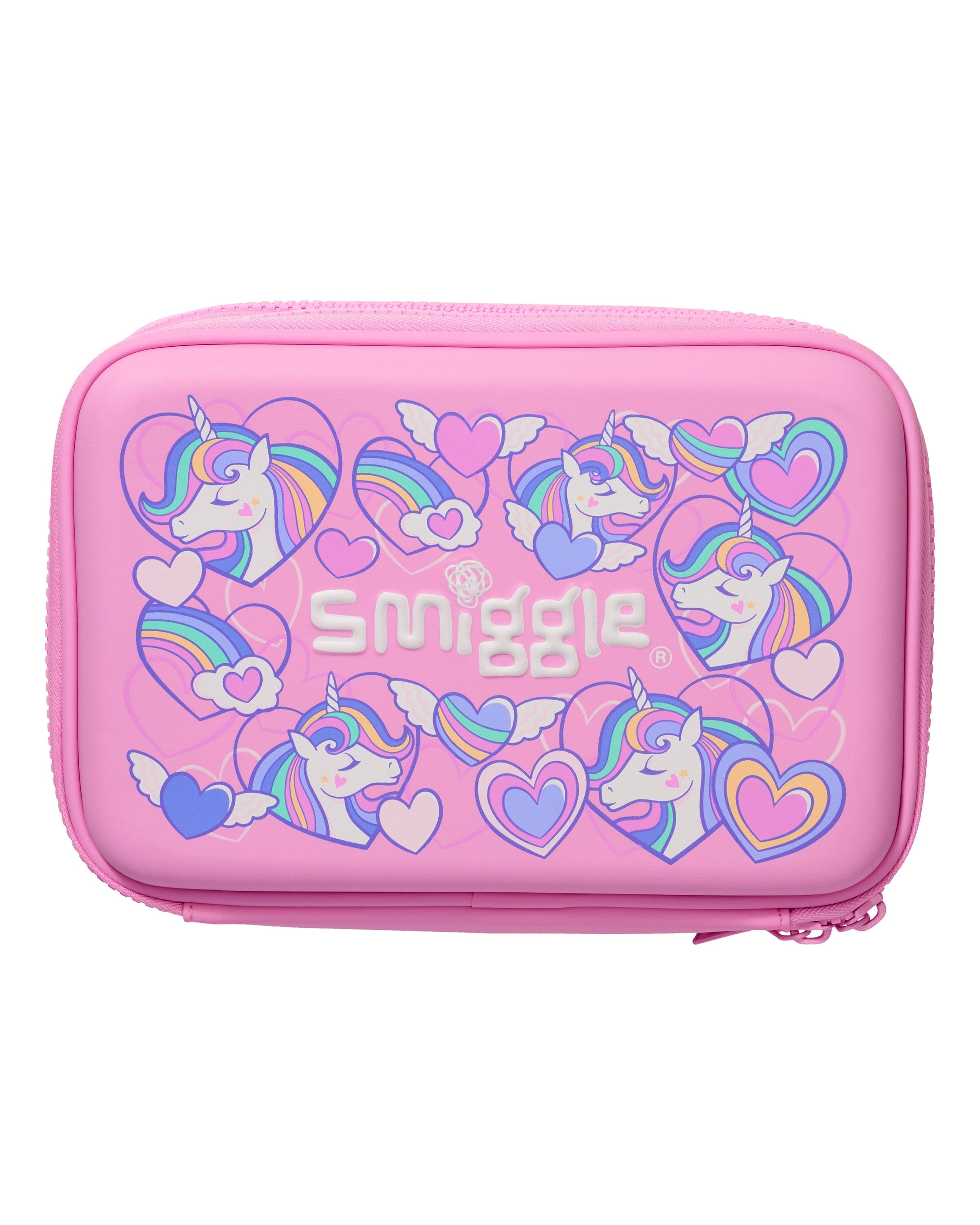 Smiggle - Fly High Two Compartment Hardtop Pencil Case