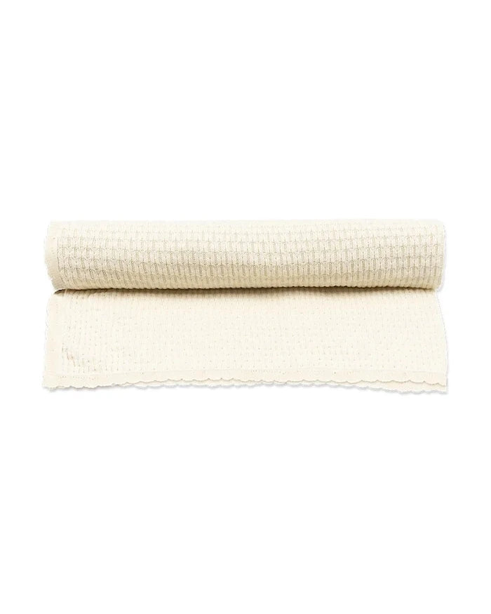 Fanga Fontana VENTI POINTELLE BLANKET GOTS Pamuk Bebek Battaniyesi