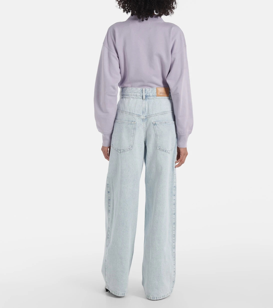 Marant Etoile - Rachelle mid-rise wide-leg jeans