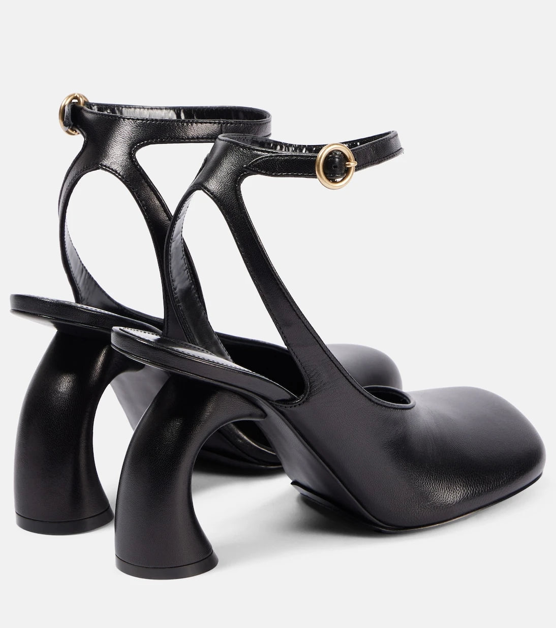 Dries Van Noten - 95 leather pumps