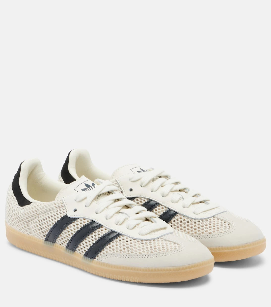 Adidas - Samba OG leather-trimmed sneakers