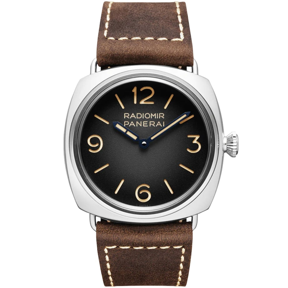 Panerai Steel Radiomir Tre Giorni Watch 45mm