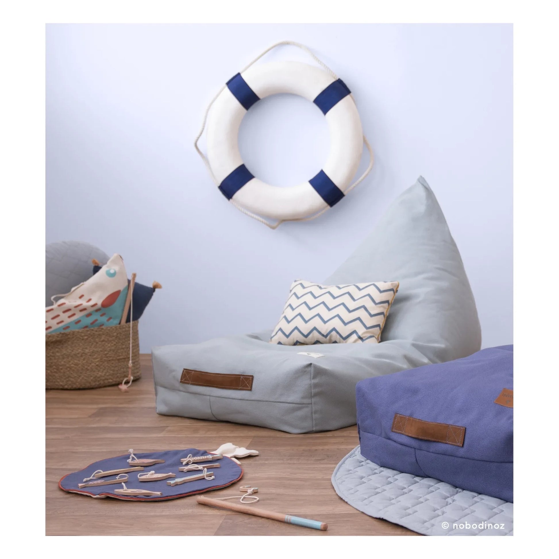 Nobodinoz - Oasis Long Pouffe