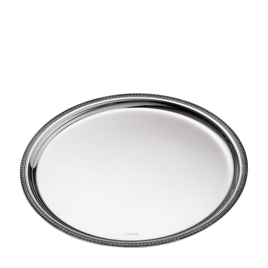 Christofle Malmaison Round Tray (30cm)