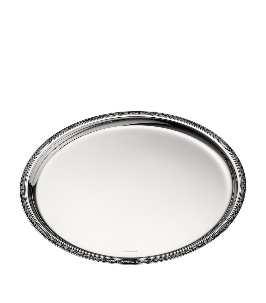 Christofle Malmaison Round Tray (30cm)