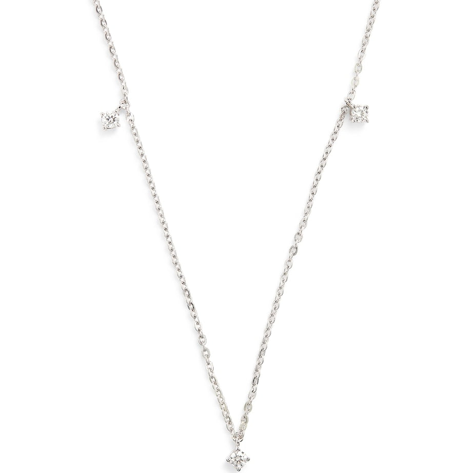 White Gold and Diamond Necklace (0.30ct)