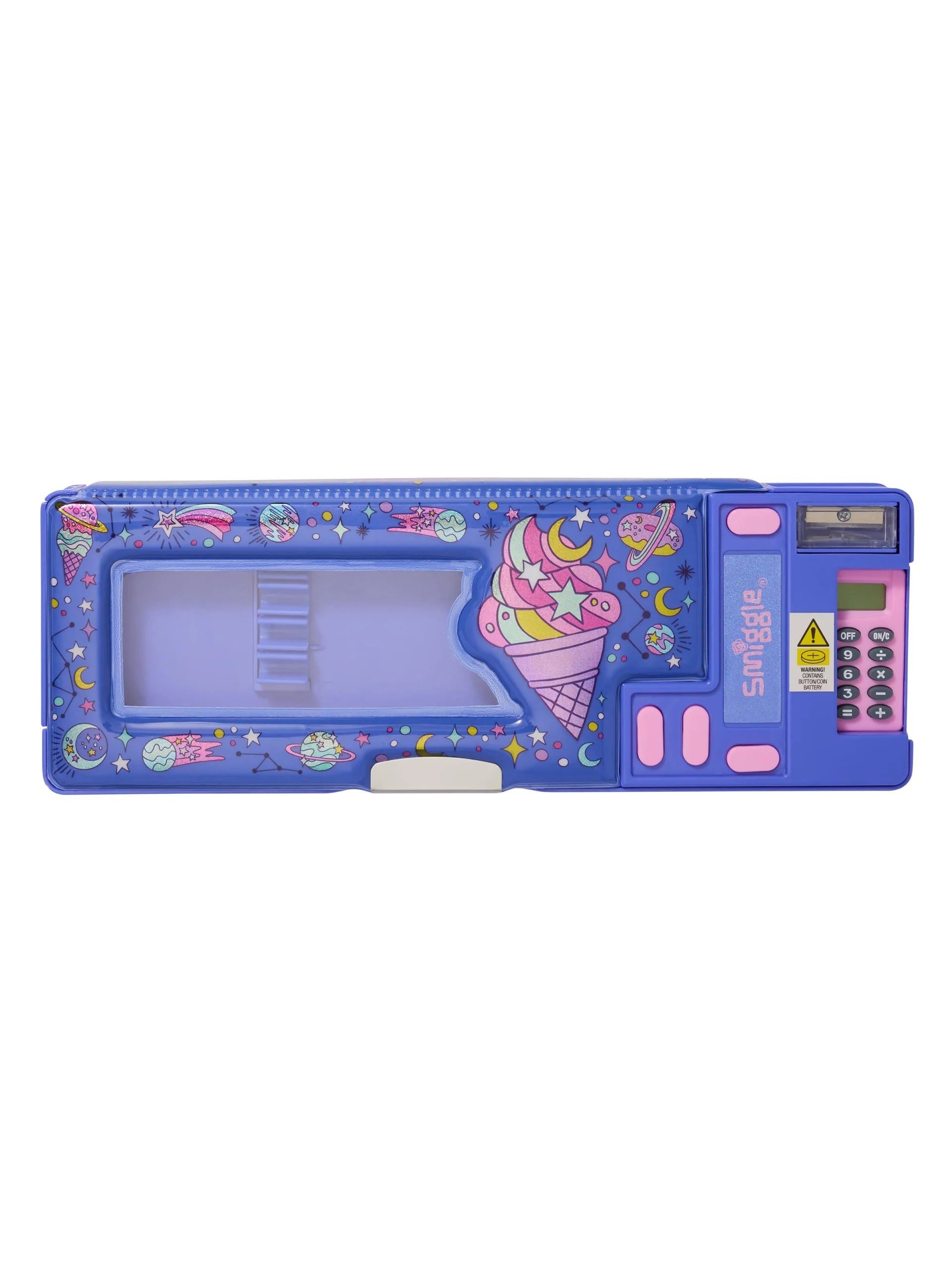 Smiggle - Epic Automatic Pencil Case with Calculator