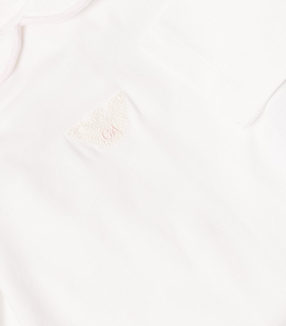 Emporio Armani Kids Cotton All-In-One and Hat Set (3-12 Months)