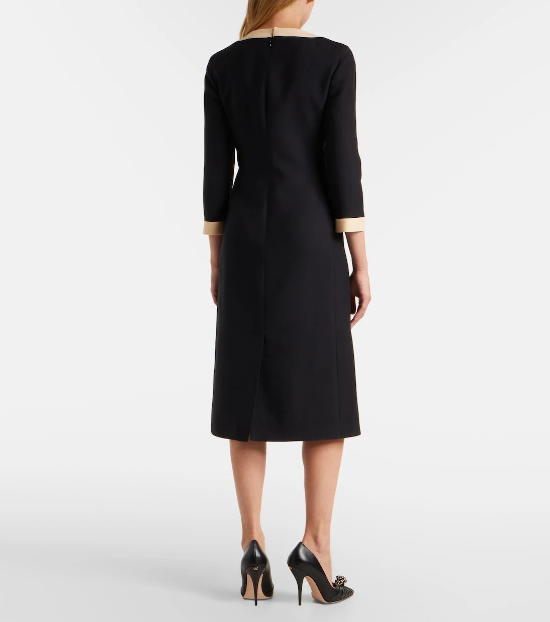 Valentino - Crepe Couture midi dress