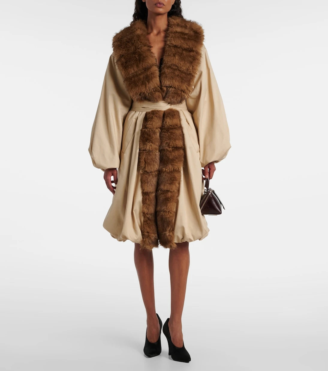 Rotate - Belted coat