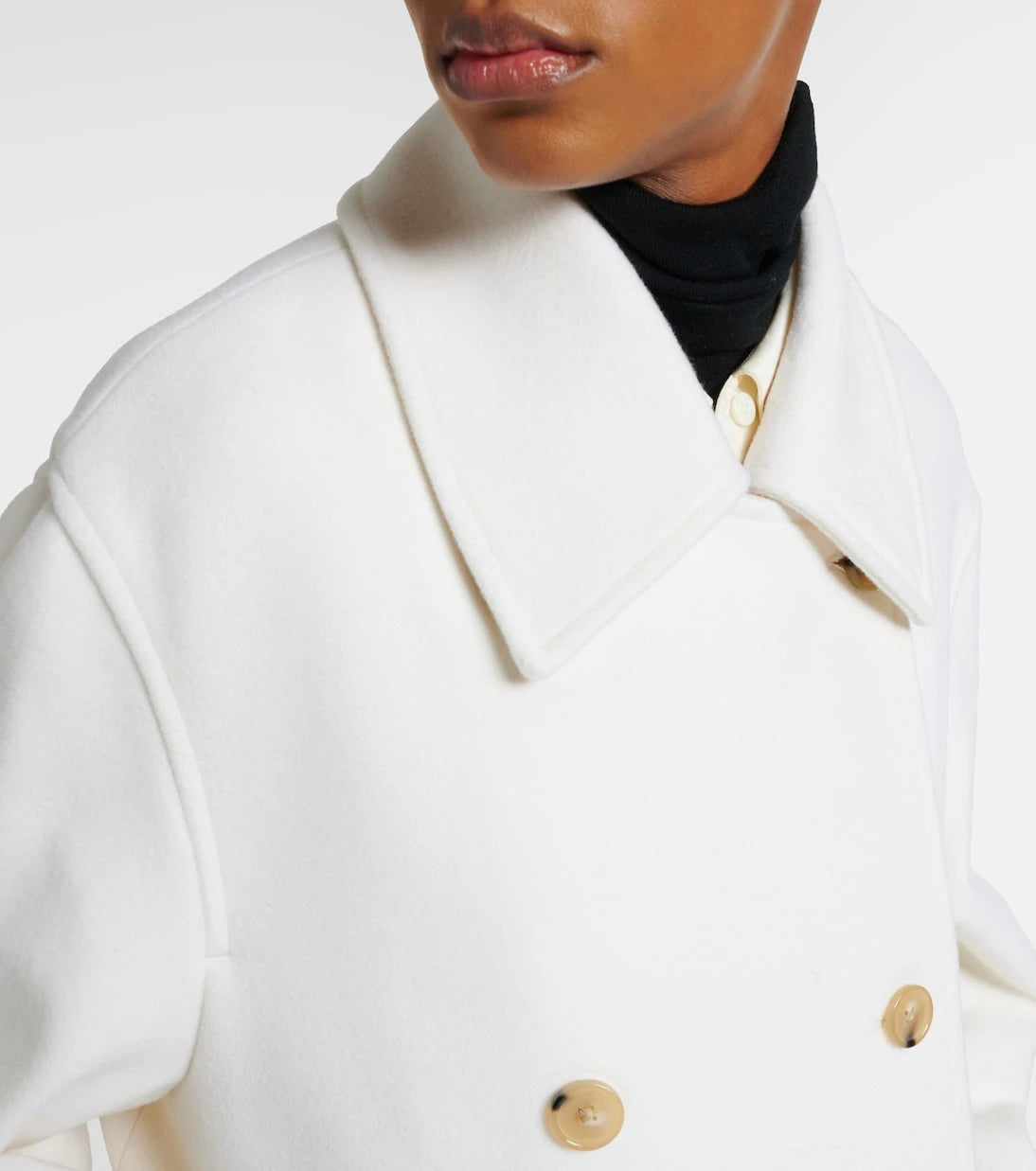 Toteme - Double-breasted wool-blend coat