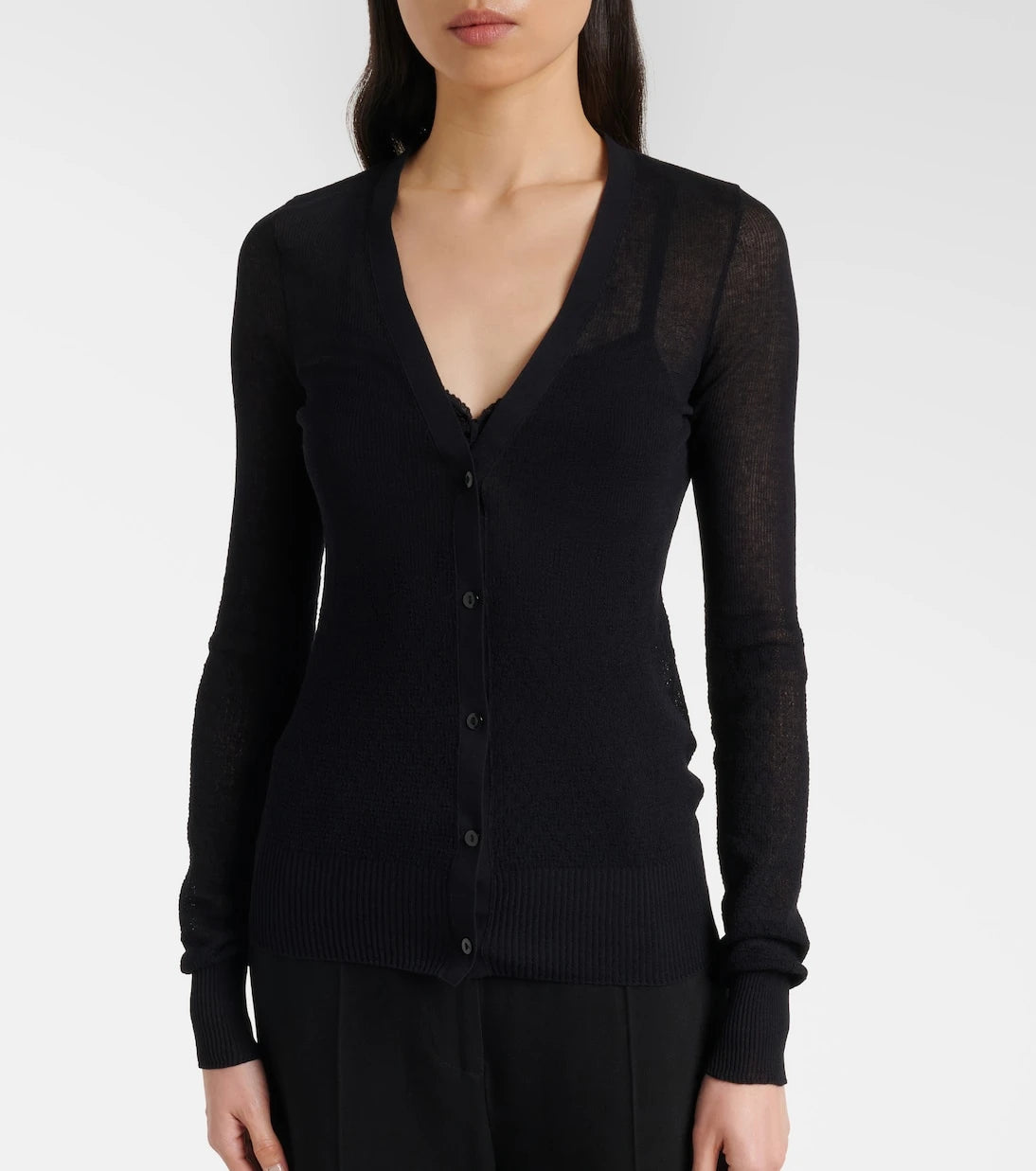 Victoria Beckham - Cotton-blend cardigan