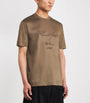 Lyocell-Cotton Logo T-Shirt