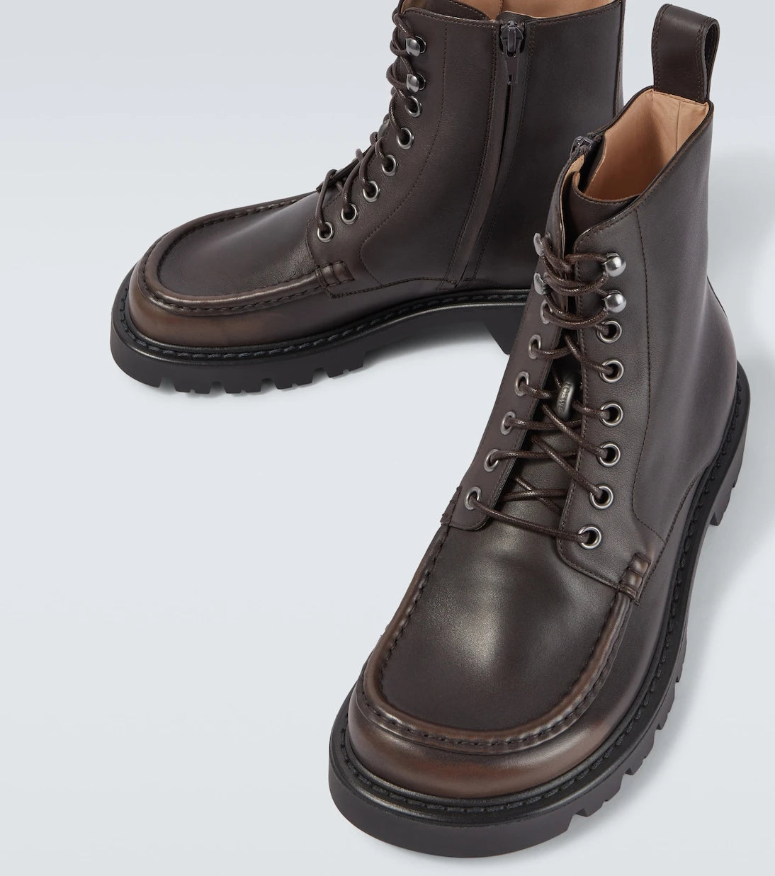 Loewe - Sierra leather combat boots