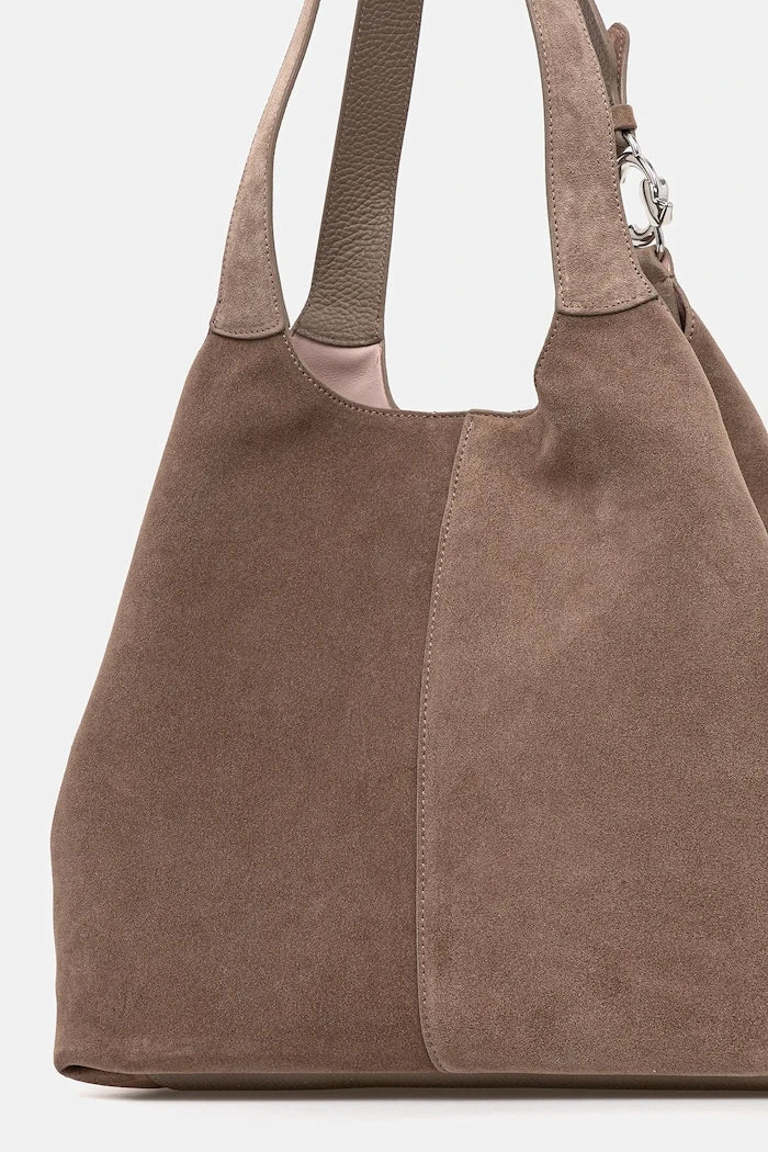 Coccinelle Kadın Süet Hobo Çanta