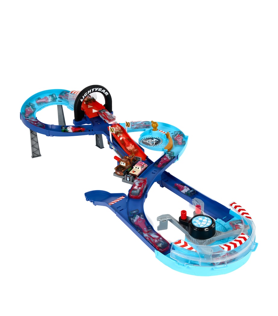 Disney Global Racers Cup Jumping Raceway Playset