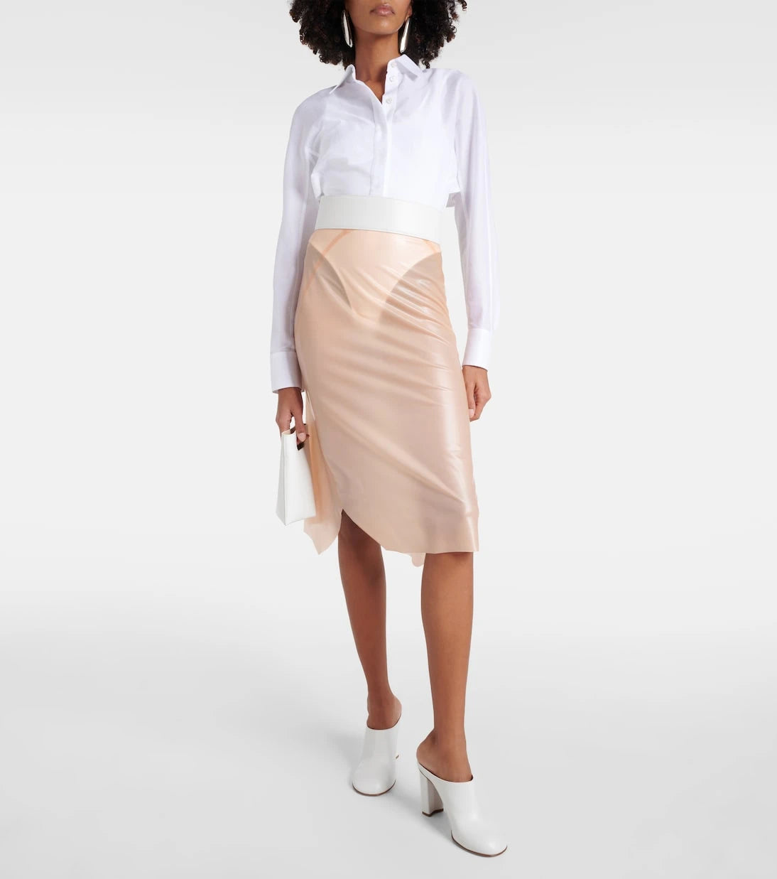 Alaïa - Babylone leather mules